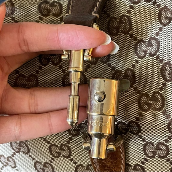 Vintage Gucci mini Jackie - supreme canvas & leather - mini size (rare) - Picture 6 of 15